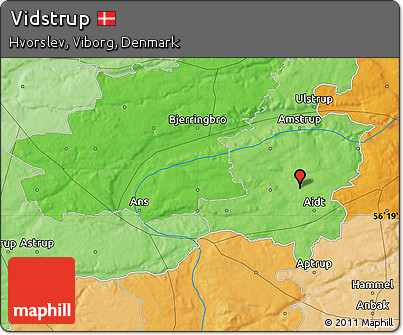 Political Map of Vidstrup