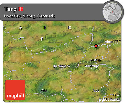 Satellite Map of Terp