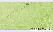 Physical 3D Map of the area around 56° 41' 3" N, 101° 4' 29" W