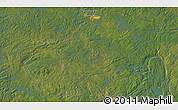 Satellite 3D Map of the area around 56° 41' 3" N, 101° 4' 29" W