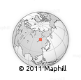 Outline Map of the Area around 56° 41' 3" N, 115° 40' 30" E, rectangular outline