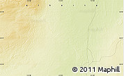 Physical Map of the area around 56° 41' 3" N, 115° 31' 30" W