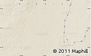 Shaded Relief Map of the area around 56° 41' 3" N, 115° 31' 30" W