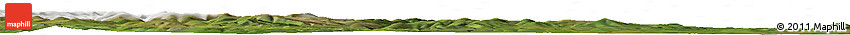 Satellite Horizon Map of the Area around 56° 41' 3" N, 124° 10' 30" E