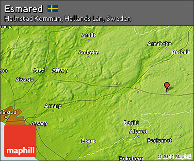 Physical 3D Map of Esmared