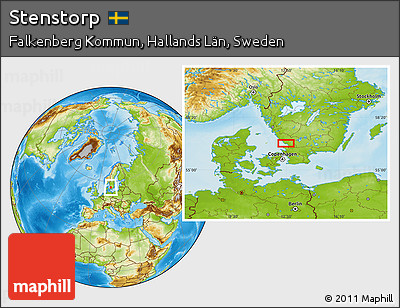 Physical Location Map of Stenstorp