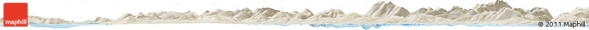 Shaded Relief Horizon Map of the Area around 56° 41' 3" N, 133° 22' 30" W Shaded Relief Horizon Map of the Area around 56° 41' 3" N, 133° 22' 30" W