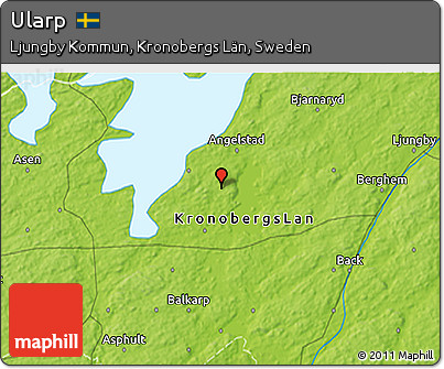 Physical 3D Map of Ularp