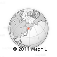 Outline Map of the Area around 56° 41' 3" N, 147° 7' 30" E, rectangular outline