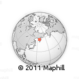 Outline Map of the Area around 56° 41' 3" N, 156° 28' 29" E, rectangular outline