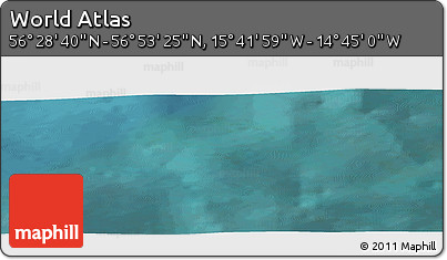 Satellite Panoramic Map of the Area around 56° 41' 3" N, 15° 13' 29" W