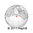 Outline Map of the Area around 56° 41' 3" N, 162° 16' 30" W, rectangular outline