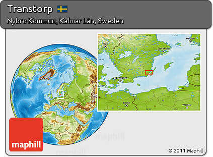 Physical Location Map of Transtorp