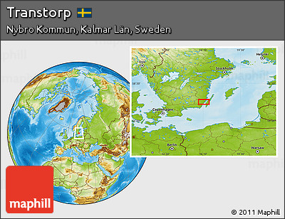 Physical Location Map of Transtorp