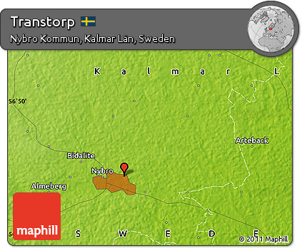 Physical Map of Transtorp