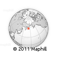 Outline Map of the Area around 56° 41' 3" N, 171° 46' 30" E, rectangular outline