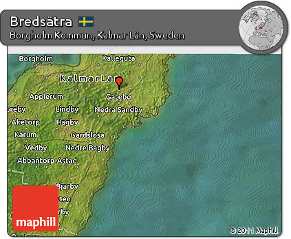 Satellite 3D Map of Bredsätra
