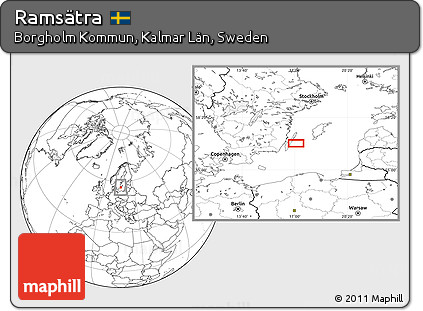 Blank Location Map of Ramsätra