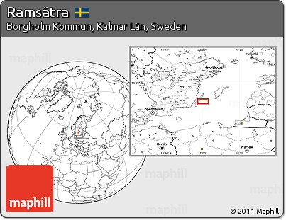 Blank Location Map of Ramsätra