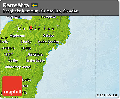 Physical Map of Ramsätra