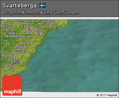 Satellite Panoramic Map of Svarteberga