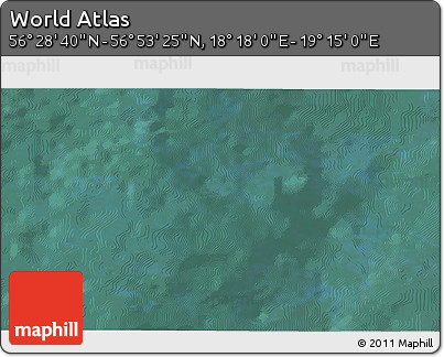 Satellite 3D Map of the Area around 56° 41' 3" N, 18° 46' 29" E