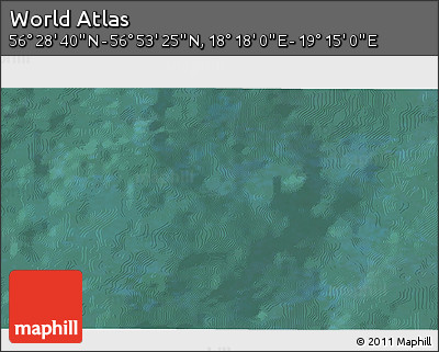 Satellite 3D Map of the Area around 56° 41' 3" N, 18° 46' 29" E