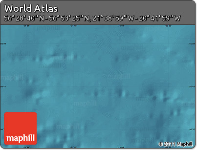 Satellite Map of the Area around 56° 41' 3" N, 21° 10' 29" W
