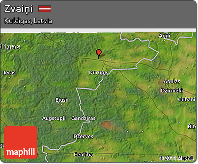 Satellite 3D Map of Zvaiņi
