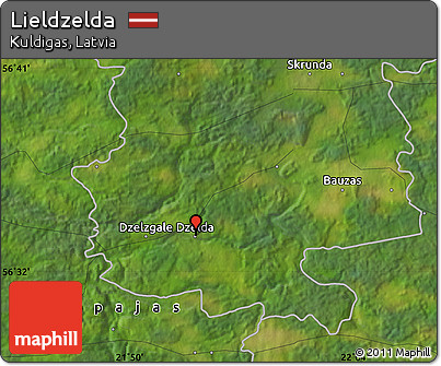 Satellite Map of Lieldzelda