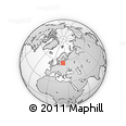 Outline Map of the Area around 56° 41' 3" N, 22° 10' 29" E, rectangular outline