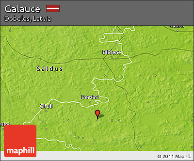 Physical 3D Map of Galauce