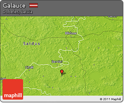 Physical 3D Map of Galauce