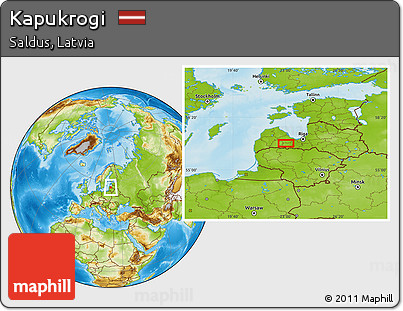 Physical Location Map of Kapukrogi