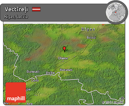 Satellite 3D Map of Vectīreļi