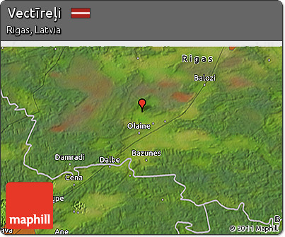 Satellite 3D Map of Vectīreļi