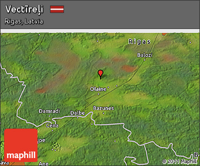 Satellite 3D Map of Vectīreļi