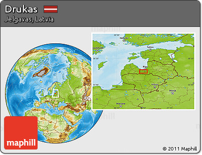 Physical Location Map of Drukas