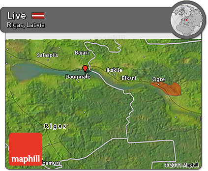 Satellite 3D Map of Live