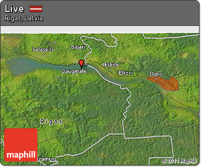 Satellite 3D Map of Live