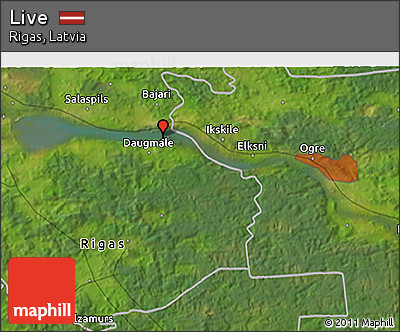 Satellite 3D Map of Live