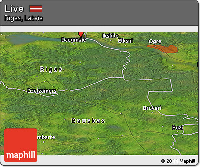 Satellite Panoramic Map of Live