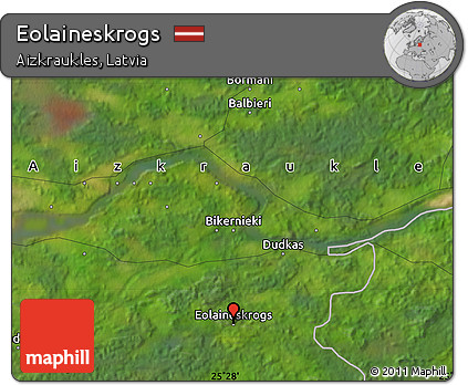 Satellite Map of Eolaineskrogs