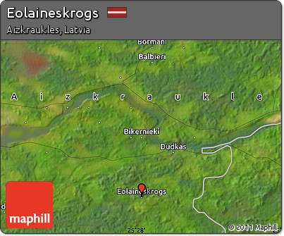 Satellite Map of Eolaineskrogs