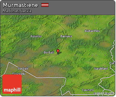Satellite 3D Map of Murmastiene