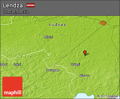Physical 3D Map of Lendza