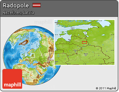 Physical Location Map of Radopole