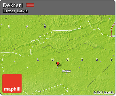 Physical Map of Dekteri