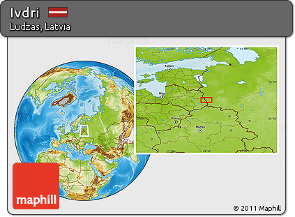 Physical Location Map of Ivdri