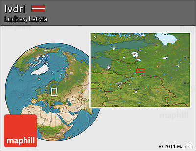 Satellite Location Map of Ivdri